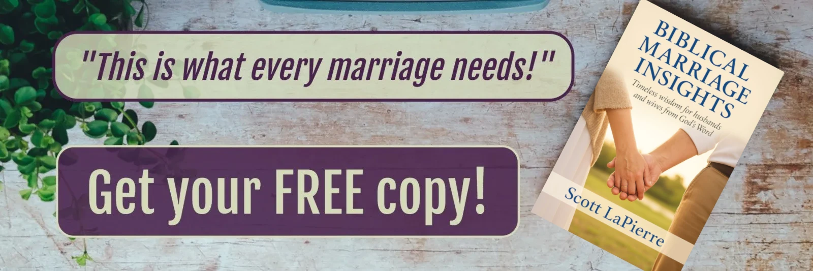 What every marriage needs